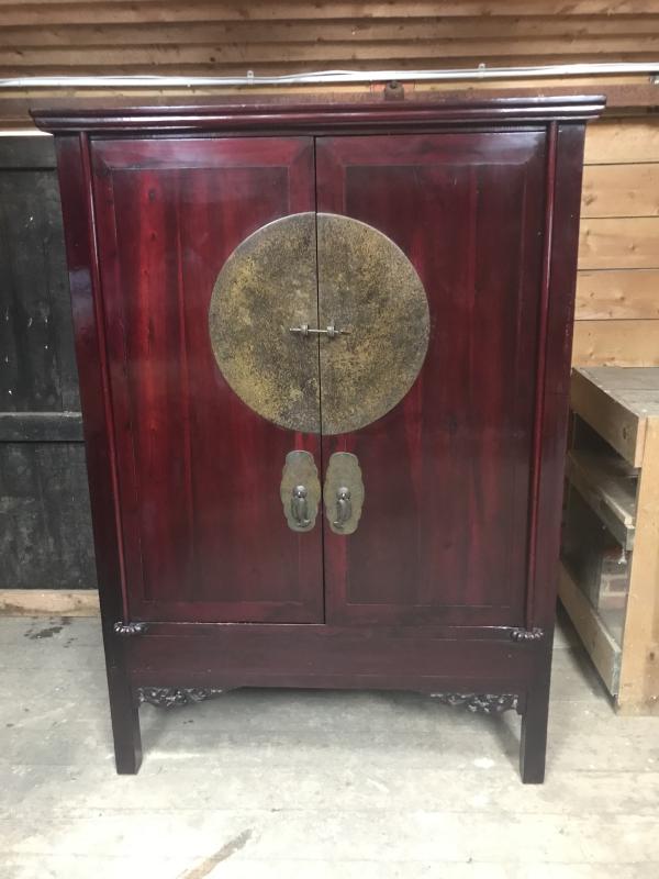 Large 19th century Chinese wedding cabinet.