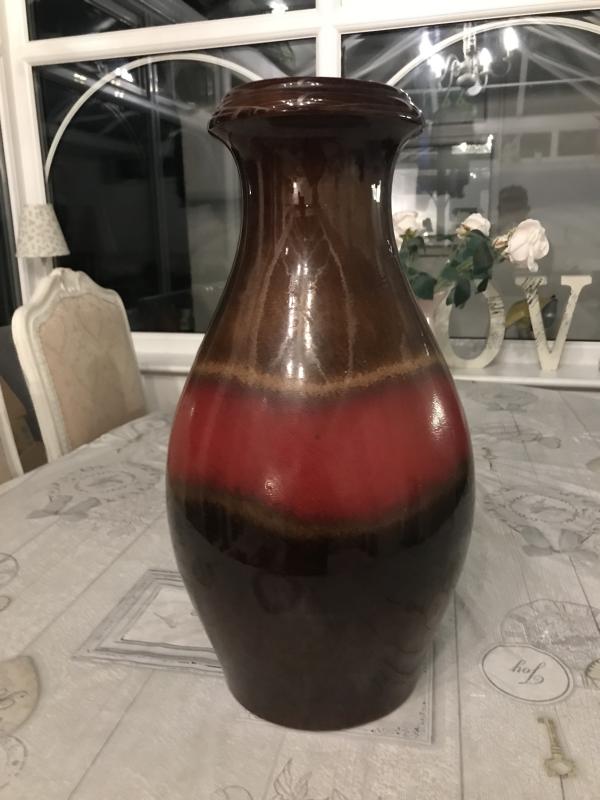 Vintage Scheurich-Keramik 223-45 lava vase